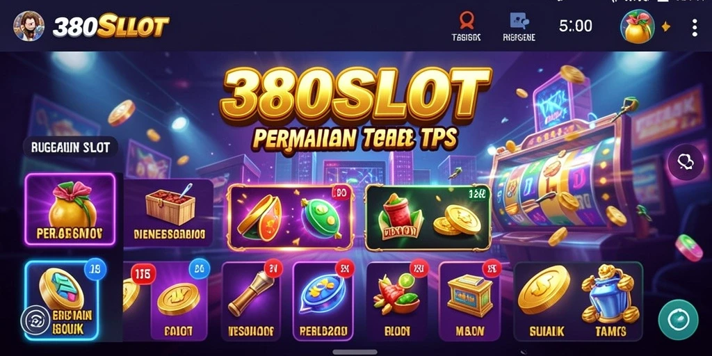 Tampilan gameplay menarik dari 380SLOT di tengah aksi slot.