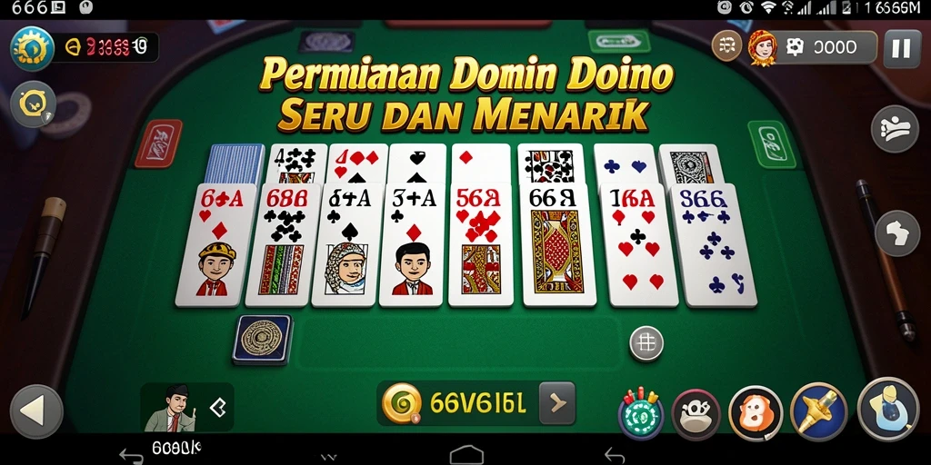 Tampilan utama gameplay 666I yang mendebarkan.