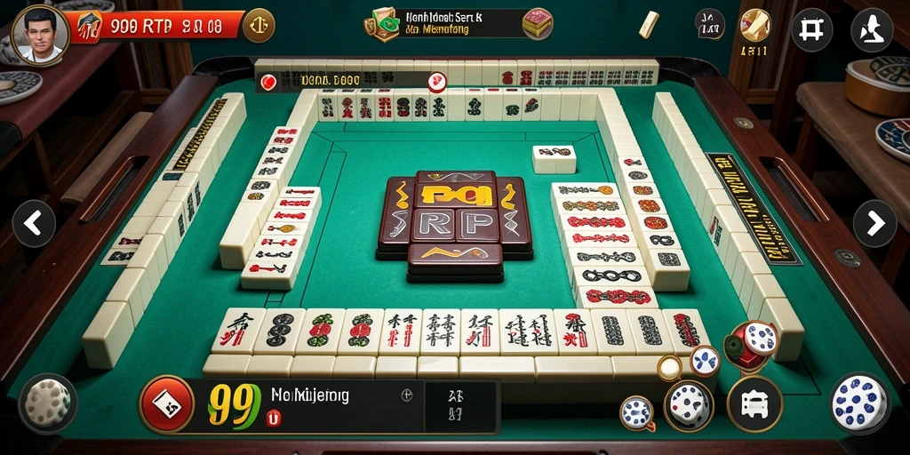 Tampilan menarik dari gameplay Mahjong di 99RTP.