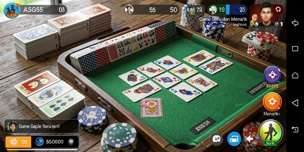 Tampilan gameplay ASG55 yang seru dan interaktif.