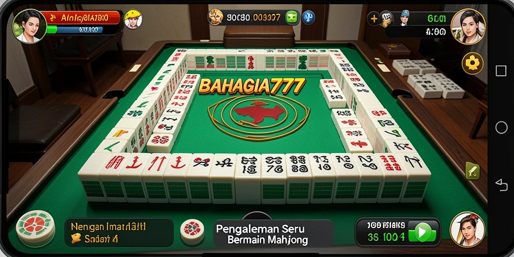 Tampilan gameplay seru dari BAHAGIA777 yang penuh warna.