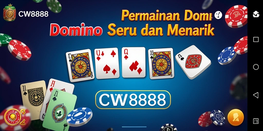 Gameplay seru dari CW8888 yang menampilkan strategi Domino.