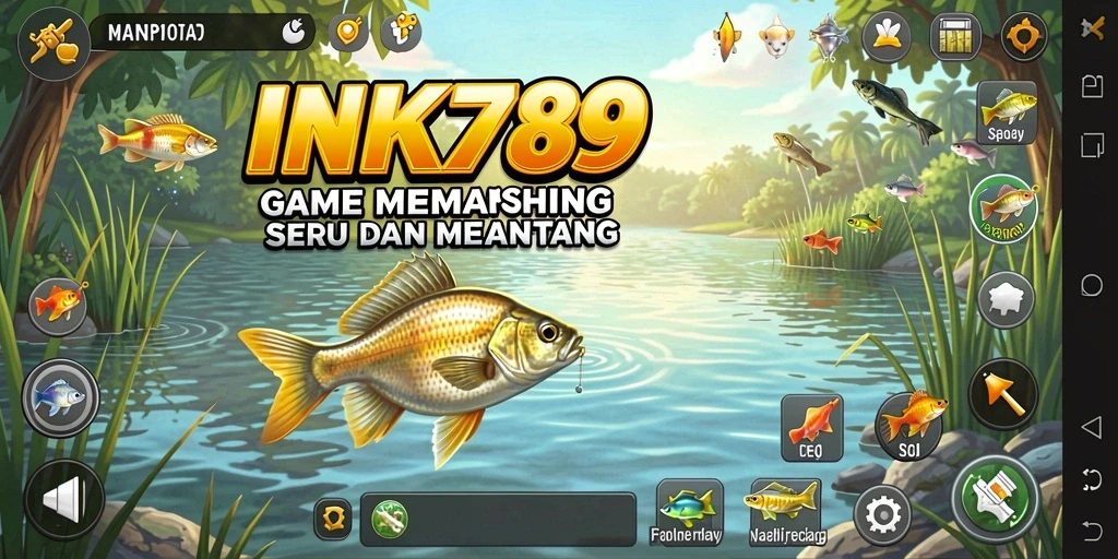 Gameplay INK789 menampilkan keseruan memancing di berbagai lokasi indah.