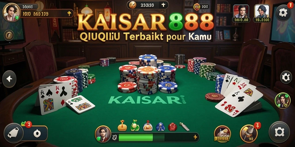 Tampilan gameplay seru QiuQiu di KAISAR888.