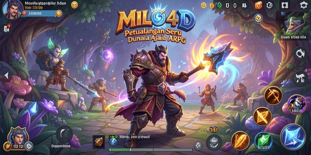 Tampilan gameplay mendebarkan di dunia <strong>MILO4D</strong> yang luas.