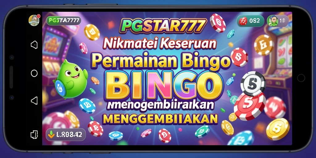 Tampilan menarik dari gameplay Bingo di PGSTAR777.
