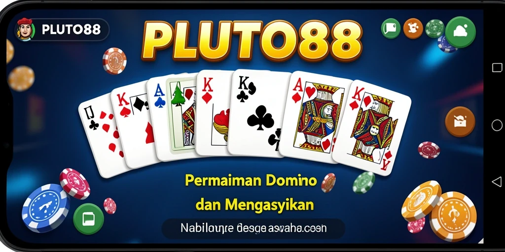 Tampilan gameplay yang menghibur dari aplikasi PLUTO88.