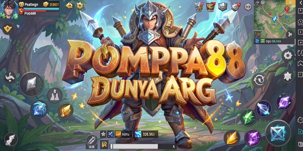 Tampilan gameplay seru dalam POMPA88 dengan aksi ARPG yang dinamis.