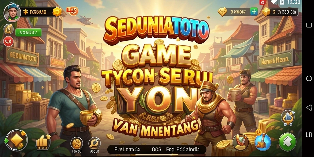 Tampilan gameplay SEDUNIATOTO yang seru dan menantang.