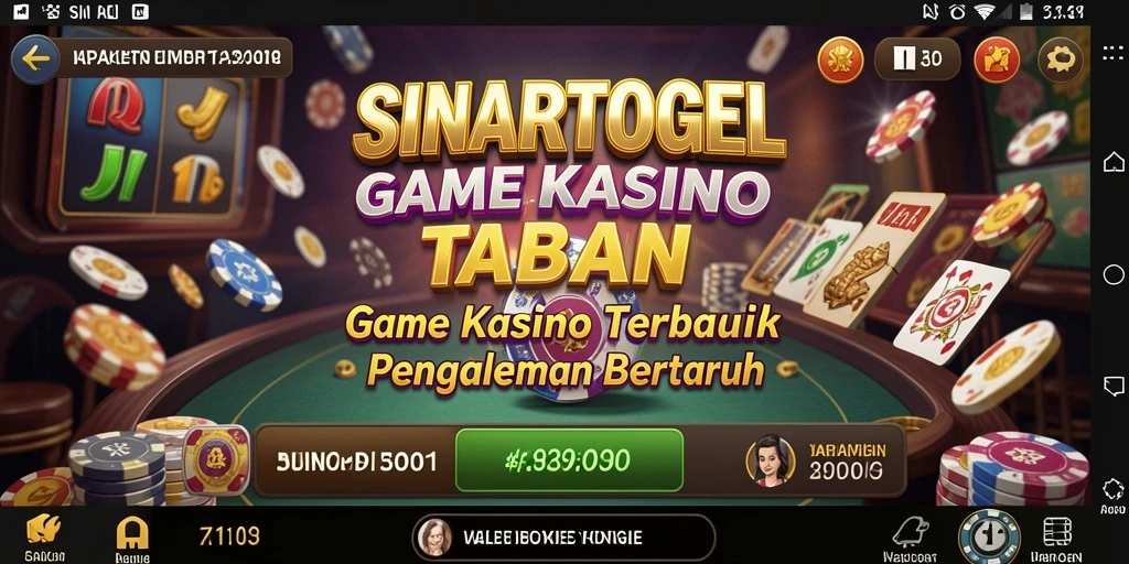 Tampilan gameplay menarik dari SINARTOGEL yang memukau.
