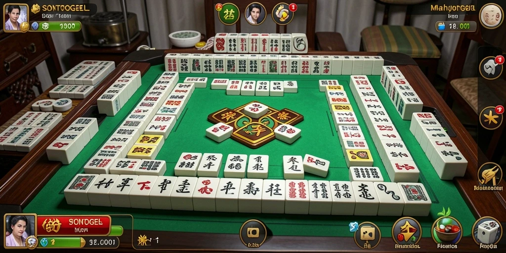 Tangkapan layar gameplay mahjong SONTOGEL yang menarik dan interaktif.